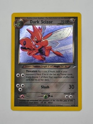 LP/LP- Dark Scizor 9/105 Neo Destiny Holo | eBay