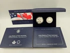 🌟2019 Pride of Two Nations Silver American Eagle & Maple Enhanced Reverse Proof