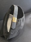 GEHL FORCE ADJUSTABLE STRAP  WITH ROPE BEAUTIFUL VINTAGE BLACK HAT CAP *** — photo 5