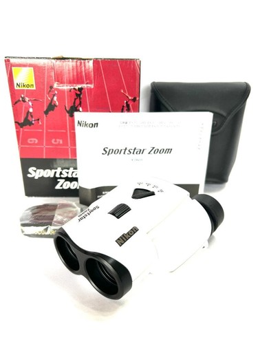 condition with box Nikon Sports Star Zoom Binoculars White