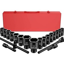 Schlagschrauber Nuss Set 21 Teile 3/4 Zoll Im...