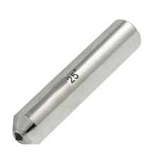 Diamante Mole Mola Unica Punto Diritto Rotondo Gambo Ravvivatore 10mm Dia