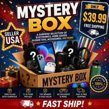 Mystery Box Deal Electronics Home Goods Plushie Toys Accessories + More