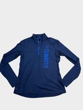 Blue Nike Dri-Fit Dallas Cowboys Pullover Sweatshirt Women's Size M Medium