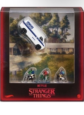 SDCC 2026 MATTEL Hot Wheels Stranger Things Hawkins Power & Light Van IN HAND