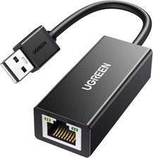 UGREEN USB to Ethemet Adapter, 10/100 Mbps Network Adapter, with Ax88772D ChipRJ