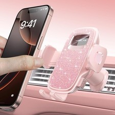 MRGLAS 2025 Upgraded Phone Holders for Your Car with New Metal Hook Clip, Handy