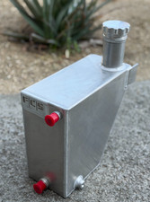 Fcs Aluminum Coolant Intercooler Reservoir Tank -10an Fabricated Universal