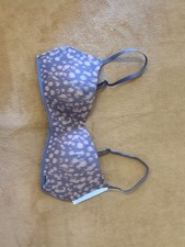 Halston Women’s Modern Wirefree Balconette Bra - Abstract Animal Print - 34B