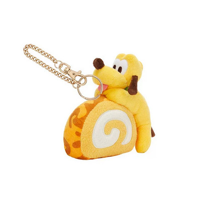 Genuine Shanghai Disney 2026 Food Shaped Series Pluto Plush Keychain New