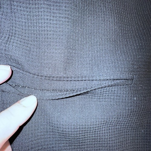 VTG 80s-90s Ermenegildo Zegna Soft Black Wool 3 Button Blazer 48R NWOT UnWorn - Picture 7 of 19