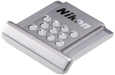 NEW Nikon Accessory Shoe Cover, Silver, ASC01SL FROM JAPAN