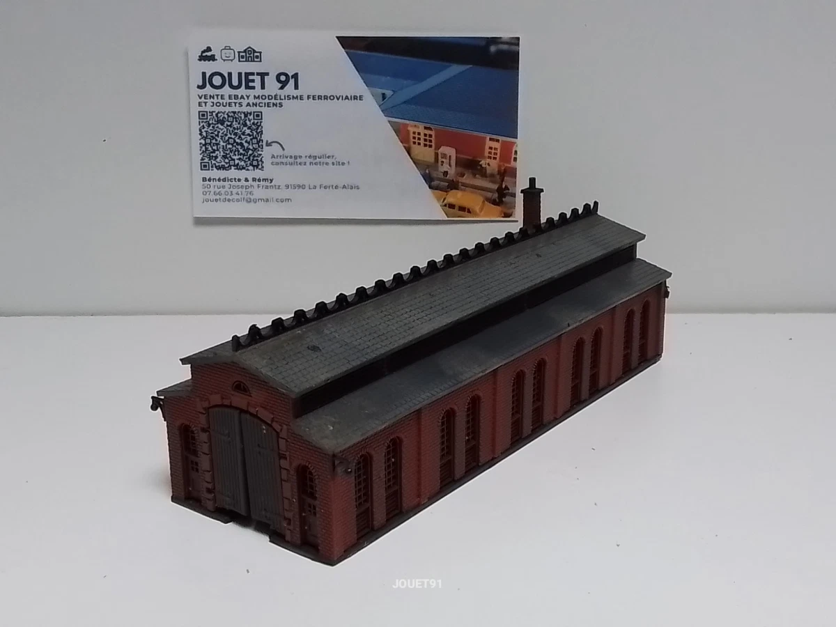Maquette POLA – Hangar à Locomotive 264 – À Monter – Train électrique – Neuf