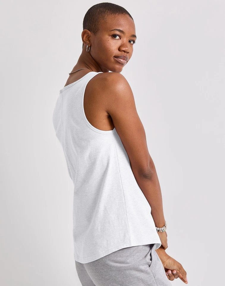 Hanes Tank Top Tri-Blend Women's Originals Lightweight Sleeveless Soft xs-2xl - Image 2 of 4