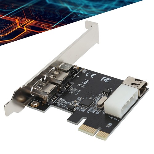 PCI‑E Card 3 Port Expansion Card 1394 Interface Conversion HD Video A FY - Afbeelding 16 van 22
