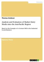 Thomas Andexer | Analysis And Evaluation Of Market Entry Modes Into The...