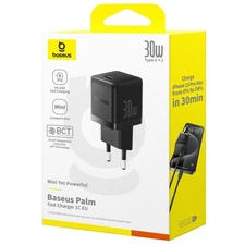 Baseus Palm USB C Charger EU Black 30000W USB Type C P10111605113-00