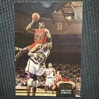Michael Jordan 1992 Kenner Starting Lineup 92-93 Stadium Club Card #1 Bulls