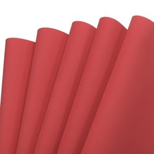 5Pcs EVA Foam Sheets Red 19.7 Inch x 17.7 Inch 0.8mm Thick Crafts Foam Sheets