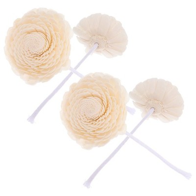 4 Pcs Diffusorstäbchen Aus Baumwollseil Aromatherapie Dekorative