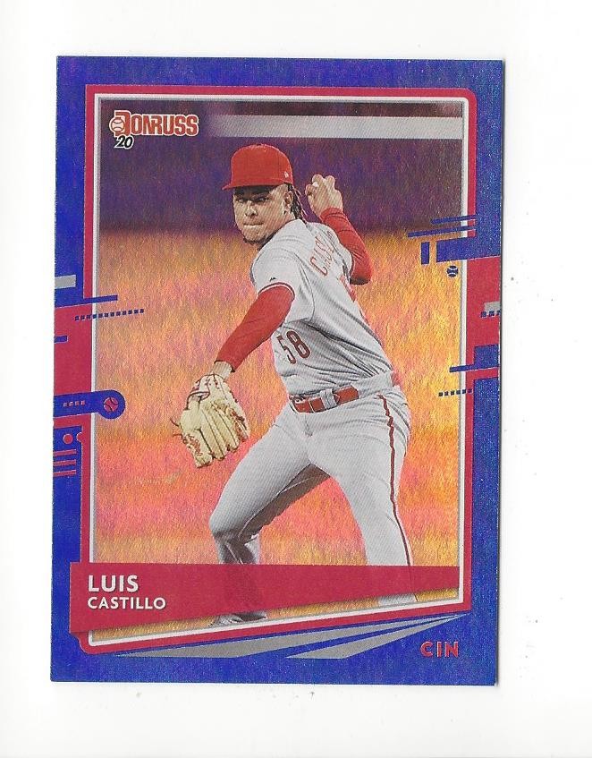 2020 Donruss Baseball Blue Holo Parallel Singles - You Choose