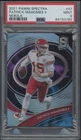 2021 Spectra Patrick Mahomes Nebula 2/2 PSA 9 47