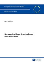 Der Vergleichbare Arbeitnehmer Im Arbeitsrecht Lars Lubisch Taschenbuch 248 S.