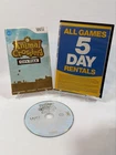 Animal Crossing: City Folk (Nintendo Wii) - w/Manual In Blockbuster Case!