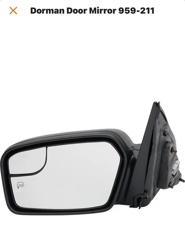 Dorman 959-211 Driver Side View Door Mirror Ford Fusion 2011-2012
