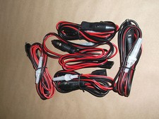 NEW 5 CB RADIO 3 PIN POWER CORD WITH CIG LIGHTER COBRA,UNIDEN,GALAXY,CONNEX ETC