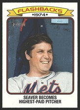 2023 Topps Heritage #BF-1 Tom Seaver Baseball Flashbacks