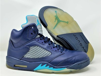 turquoise jordan 5