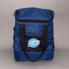 Rare BLUE MOON BEER BACKPACK COOLER - Coors Brewing Shoulder Bag Travel Colorado