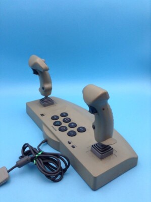Sony PlayStation PS1 Analog Flight Dual joystick in Box SCPH-1110
