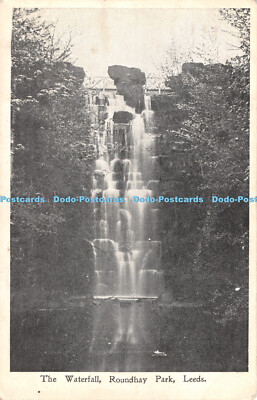 R310926 Leeds Roundhay Park Wasserfall Brücken Müller und ausgefallene Drapierer Se
