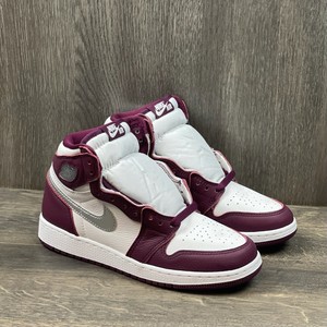 Jordan 1 High Bordeaux Sneakers Youth Sz 6Y Women's Size 7.5 575441-611  Maroon | eBay