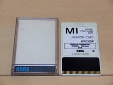 Used Korg M1 MPC-00P PROG/COMBI  Memory Card ...