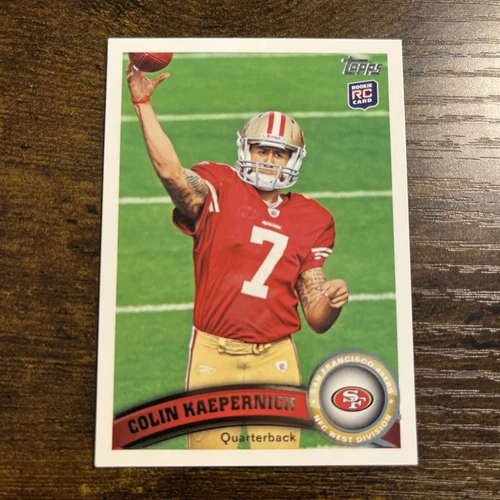 Colin Kaepernick 2011 Topps Football Rookie RC Card #413