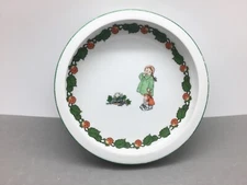 Strawbridge Clothier MZ Moritz ZDekauer Child Dish Antique Austria Porcelain 7"