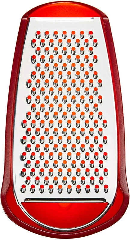Grattugia Raccoglitore Parmenide ALESSI AARU01 R Rosso ABS e Acciaio Lucido