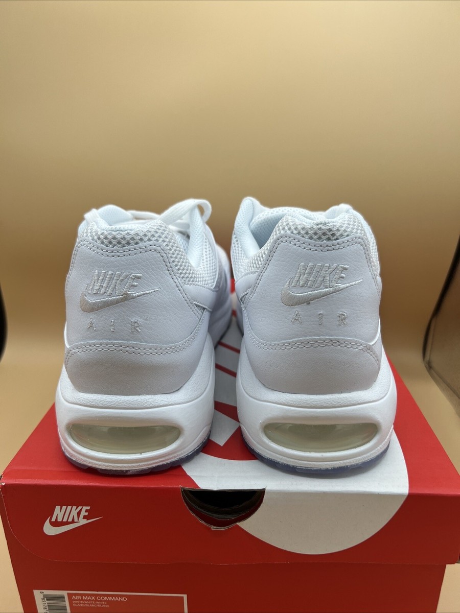 Size 12 - Nike Air Max Command Triple White for sale online | eBay