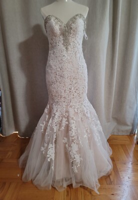 Allure Bridal Wedding Dress Size 6 Off White Mermaid Beaded New Without Tags. | eBay Allure Bridal Wedding Dress Size 6 Off White Mermaid Beaded New Without Tags. | eBay