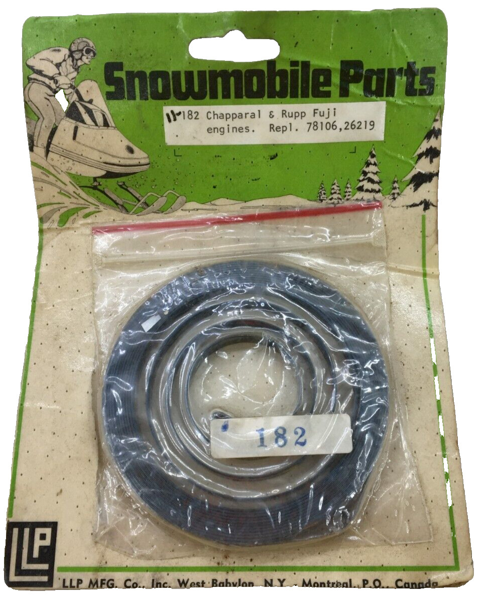 Rupp 26219 Snowmobile With Xenoah Engines Recoil Spring LLP Brand 182