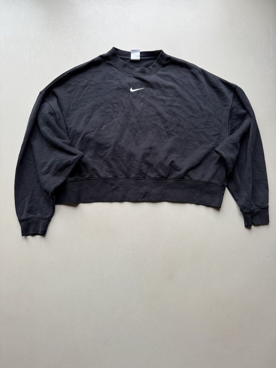 nike swoosh oversized sweatshirt