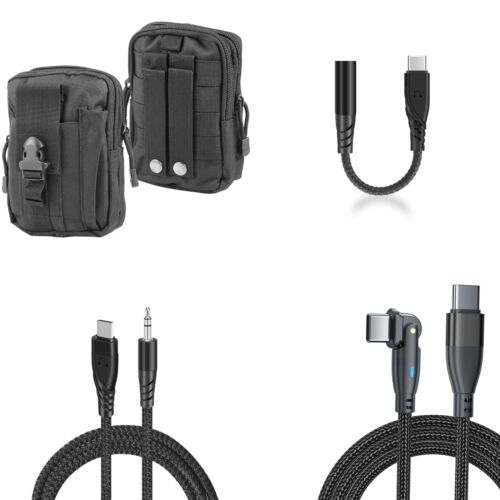 Pour Motorola RAZR+ (Plus) 2023 - Pochette, USB C, Aux, audio 3,5 mm, câble chargeur - Photo 1/59