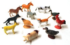 Plastic Animal Figure Assortment of 12