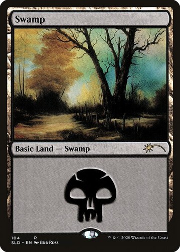 Swamp Promo - Secret Lair Showdown (SLP) #33 - MagicCon 2025 NON