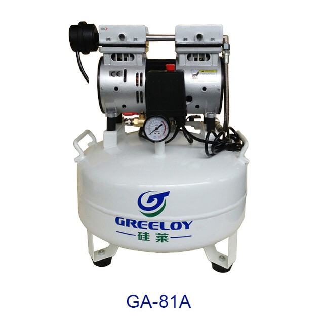 圖片 3 - 40L Dental Lab Silent Oil Free Oilless Air Compressor 800W 155L/min GA-81/GA-81A