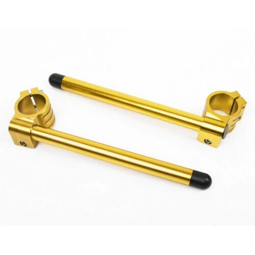 Manillar de horquilla con clip regular de 45 mm para Suzuki GSXR600 1997-2003 dorado 1998 99 Foto 4 de 4