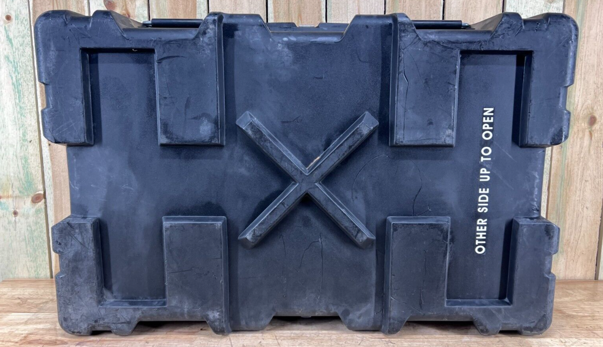 Pelican Hardigg Case 38”X24”X13” Military Waterproof Footlocker W